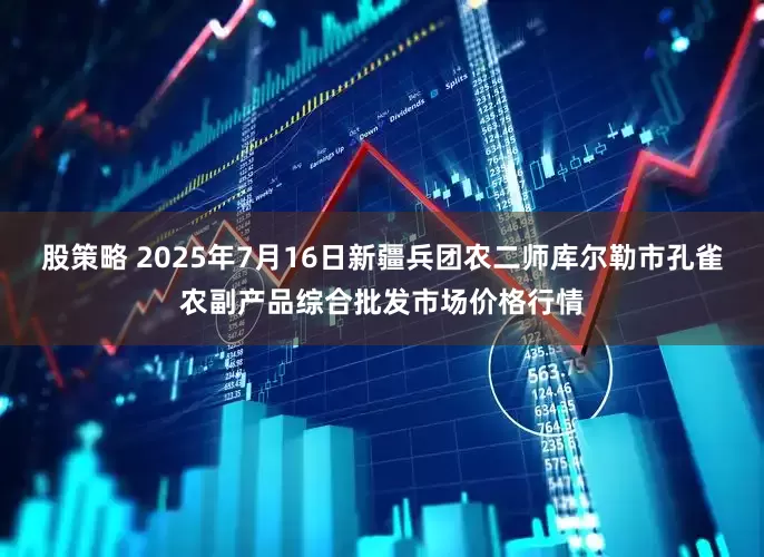 股策略 2025年7月16日新疆兵团农二师库尔勒市孔雀农副产品综合批发市场价格行情